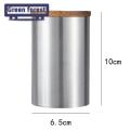 Stainless Steel Milk Powder Container Stainless Steel Airtight Tea Seal Jar Portable Storage Bottle for Kitchen Travel Ideal for Coffee Beans Candy More Sealed Jar for Tea. 