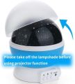 Moon Lamp | Starry Sky Dream Rotating Projection Night Light for Kids Room. 