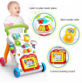 Baby Walker Toddler Trolley, Sit To Stand ABS Musical Walker With Adjustable Height, 3 in 1 Baby Walker Sit To Stand Toy, Toddlers Musical Fun Learning Walker. 