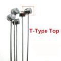 1-2-2.5-3-4-5 Meter Brake Cable T-Type MTB Mountain Bike Electric Bicycle Brake Cable 1.5mm 2mm 2.5mm 3mm Diameter Steel Wire. 
