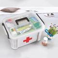FIRST AID KIT MEDICINE BOX CONTAINER. 