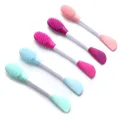 Double Ended Silicone Face Mask Brush, Facial Cleansing Brush, Premium Soft Facial Masks Other Skin Care Applicator Tool for Cream, Body Lotion,Moisturizer. 