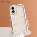Hontinga for Samsung A06 Back Cover Butterfly Pattern Case Ladder Soft Rubber Mobile Phone Cover. 