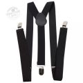 Slim Strip Elastic Suspenders / Gallis -  Adjustable  |   Y Shape Clip-on Style   |   3 Clip Pants Braces For Men. 