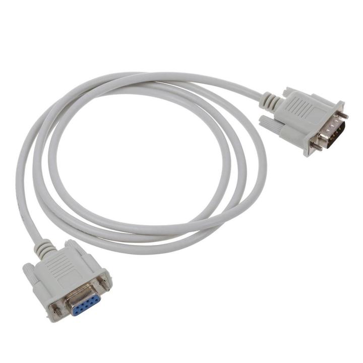 RS232 DB9 9 Pin Male to Female Serial Port Cable Industrial Adapter 1 ...