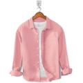 Coral Pink Casual Shirt. 