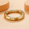 👍MUJI Retro Style Stretch Bracelet For Women Female Hot Sale Vintate Temperament Resin Acrylic Bracelet Modern Jewelry. 