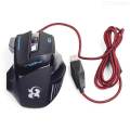CZF Boutique T6 3200 DPI 7 Color Gaming Mouse - Black. 