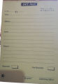 Gate Pass Triplicate Book 3 Ply (Used to keep track movement of inventory and stock outside the warehouse premesis). 