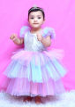 Rainbow frock for baby girl - Baby girl dresses for summer. 