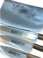 4 PCS QURBANI KNIFE SET- 1KG RAHAT KAMANI TOKA - 3 PCS RAHAT J2 STEEL MADE PROFESSIONAL BUTCHER KNIVES- HIGH QUAITY KNIVES AND CLEAVER FOR PROFESSIONAL USE - WOODEN HANLDE FOR BETTER GRIP AND IMPORTED MATERIALS USE. 