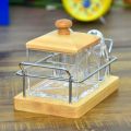 SUGAR POT AND PEPPER CRUET SET. 