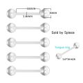 5piece Bioplast Soft Flexible Nose Lip Labret Stud Eyebrow Ring Belly Ring Helix Daith Rook Body Piercing Jewelry. 