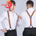 Vist Fox Male Suspender Versatile Heavy Duty Suspender Wedding Suspender. 