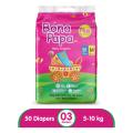 Bona Papa Plus Diapers - Plus Economy Pack Medium Size 3 - 50 Pcs - 5-10kg. 