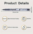Marie’s Black Micro-Line Pen Fineliner Ink Pens Waterproof Needle Hook Line Pen For Writing Drawing Design Manga Sketching Available in 4 sizes. 