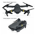 Drone X Pro Wide Angle 720p Camera HD Shooting 2.4GHZ Edition, Collapsible Quadrocopter, Live Video Shoot FPV Cameras For Vloggers, Vlogging Folded Arms, Best Toy Gift For Beginner Vlogger Children Boys & Girls, Easy To Carry Foldable Drone. 