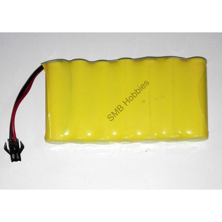 8.4v Rechargeable Battery Pack 7 Cells AA size for RC Cars, Toys with SM Plug