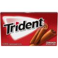 Trident Gum Sugar Free With Xylitol Cinnamon Flavor 14 Sticks (USA). 