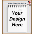 Create Your Own Custom A5, A6 Size Printed Note Pad with Your Unique Design Perfect for Jotting Down Notes and Ideas by Favourite Plus. 
