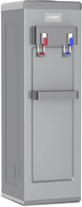 Sure Water Dispenser Top Loading, Hot & Cold Temperature, Grey Colour, Sf1801Bm