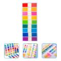 Tabs Sticky Page Book Planner Monthly Marker Markers Stick Binder Self Translucent Calendar Dividers Divider Flags Adhesive Flag. 