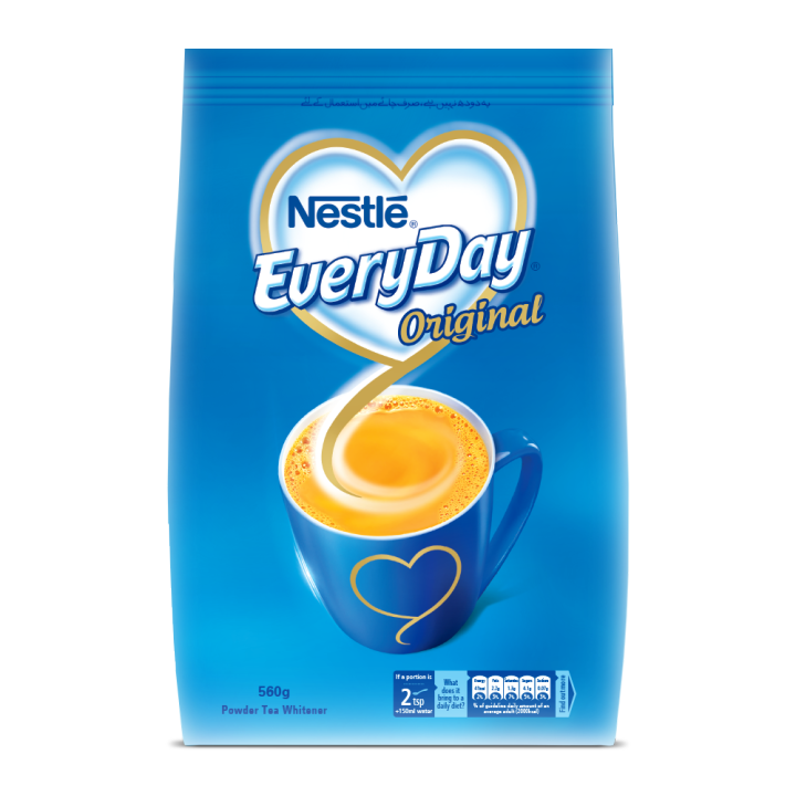 Tea Whitener - NESTLE EVERYDAY Powder 560g Pouch - Original