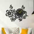 Dotz Brand High Quality Flower Shaped Wall Clock, Wooden Wall Clock, Watch for Girls, Wall Clock, Fancy Clock Wall, Clocks, Wall Clocks for Bedroom.. 