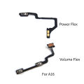 For Oppo A15 A16 A17 A16k A17k Power Volume Flex Cable Side Key Switch ON OFF Up Down Control Button Repair Parts. 