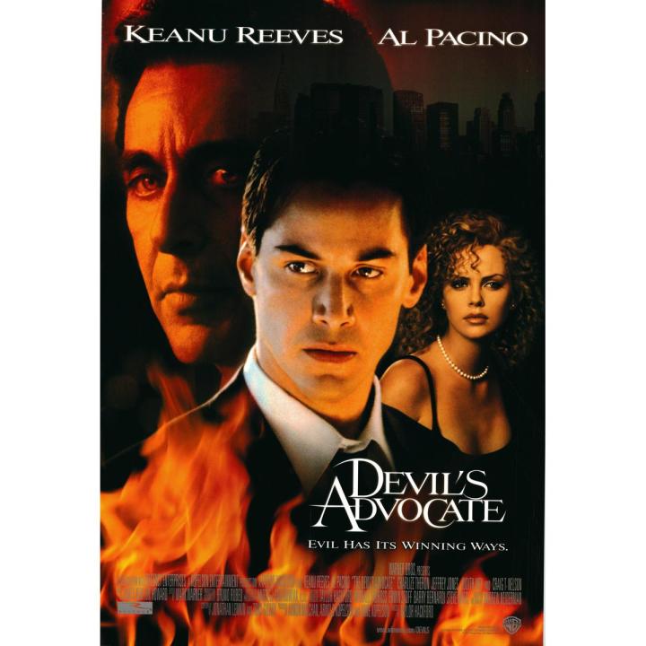 The Devil's Advocate Movie Posters Movies 2.0 Vinyl Paper Quotes Vintage Enthusiasts Posters Home Room Art Painting Wall Poster