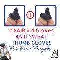 Thumb gloves Sleeves for pubg mobile games 1 pair gloves sleep-proof sweat-proof Sleeve Trigger Triger For All Games. 