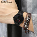 CRRJU Men Round Dial Alloy Band No Numbers Analog Quartz Wrist Watch. 