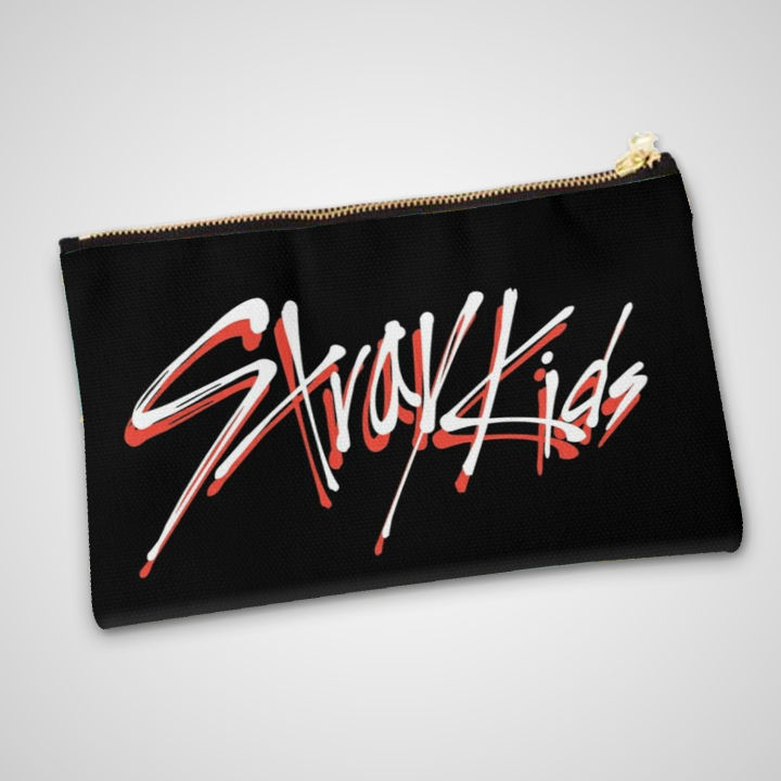 Stray Kids Pouch Multipurpose Pencil Case For Kpop Fans Digital Printed