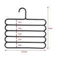 5 Layers Hanger In MultiColors Clothes Hangers - 1Pc. 