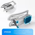 Potato Chips Making Machine Stainless Steel French Fry Potato Cutter Slicer Chipper | Fries Cutter |  Potato Cutter Slicer Vegetables Cucumber Carrot Onion. 
