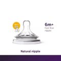 Avent Natural Nipples Teat 0m+ - Avent New Born Nipples For Natural Bottle - 0 Size Nipples Avent Natural Nipples 2 Teats Avent Natural Nipples II Teat 6m+ Thick Feed- Natural II Teat 6m+ Thick Feed 6 Months+ Avent and Shield Nipple Natural with Wide Neck. 