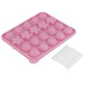 Multi Shapes Silicone Lollipop Mold 20 Cavity. 