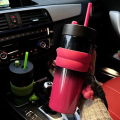 Imported 710ml SUS 316 Double Wall Heavy Weight Stainless Steel Hot and Cold Tea Coffee Mug and Juice Water Bottle with Straw Stainless Steel Car Thermos Cup Thermal Coffee Mug Large Capacity Leakproof Water Bottle for Sport Cold Drink Bottle. 