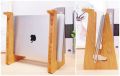 Wooden Laptop Stand, Adjustable Laptop stand,  Wooden Stand Mount Raiser for Laptop with Mobile Holder. 