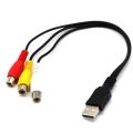 AV Cable-1 x Adapter Cable-Black. 