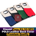 Xiaomi Poco X3 | Xiaomi Poco X3 NFC Ultra Soft Case Hybrid TPU Leather Back Cover Poco X3 Case For Boys. 