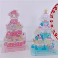 Christmas Sanrio acrylic standing sign Cinnamoroll Pom PomPurin assembled desktop ornaments My Melody toy figure Hellokitty modeling table decorations exchange gifts. 
