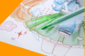 LANKE DUAL HIGHLIGHTER 6 COLOR PEN. 