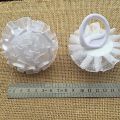 2pcs 30 type New hair bows Bow white tulle chiffon flower for Girls Kids rubber band elegant headbands Hair Accessories scrunchy. 