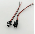 22 AWG JST SM 2 Pin Plug Male and Female Connector Adapter with 100 MM Electrical Cable Wire for LED Light, 5 Pairs. 