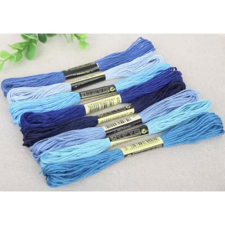 DMC Thread/Cross Stitch Cotton Sewing Skeins - Embroidery Thread Floss Kit
