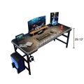 Modern Computer Table Gaming Desk with Shelves (Customised). 