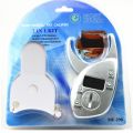 2 In 1 Kit Digital Body Fat Caliper And Body Measure Tape Digital Body Fat yzer + Tape Measure Pack Skin Muscle Tester. 