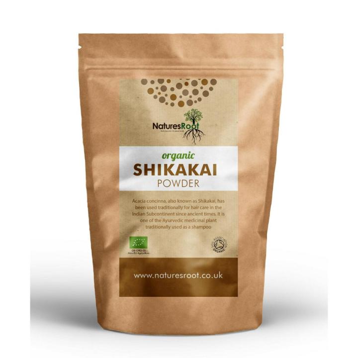 Organic Shikakai Powder - Acacia Concinna  Hair Growth  Natural Anti-Dandruff  100gm
