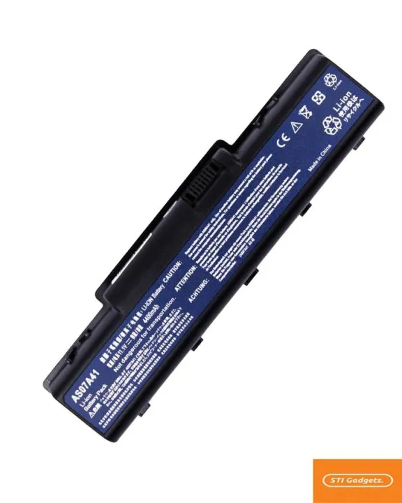 GATEWAY,%20NV5937U,%20KAWGO%20-%206%20Cell%20Laptop%20Battery%20-%20Black%20-%20Image%203